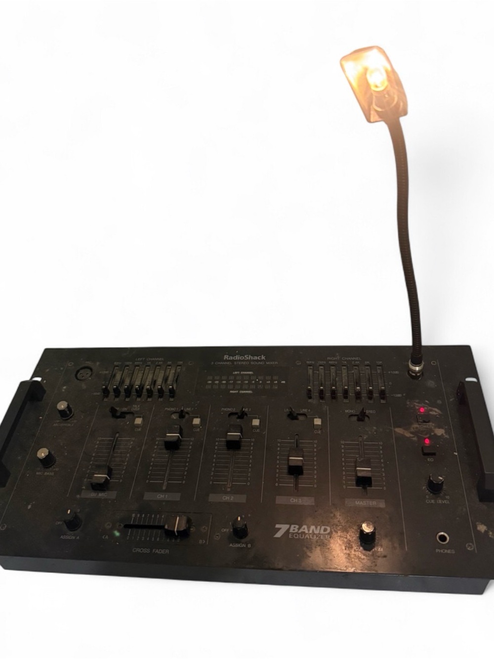 RadioShack 7-Band DJ Mixer in Black